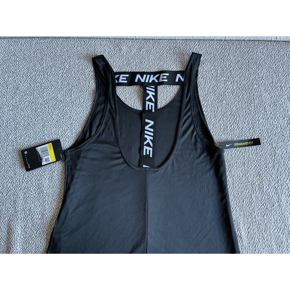 Nike Dri-FIT Women's Black Open Back Training Tank Top Size S NWT. - Picture 16 of 16